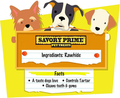 Savory Prime 2-Pack Retriever Roll, 10-Inch, 22160, All Breed Sizes