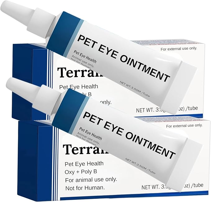 Pet Eye Cream for Dogs, Cats and All Pets - 1/8 oz (3.5g) 2 Tube