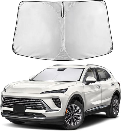 EcoNour Windshield Sunshade Compatible for Buick Envision 2021-2024 2025 2026, Sun Visor for Front Windshield & Window Sun Shade Cover, UV Heat Blocker & Protector, Car Accessories