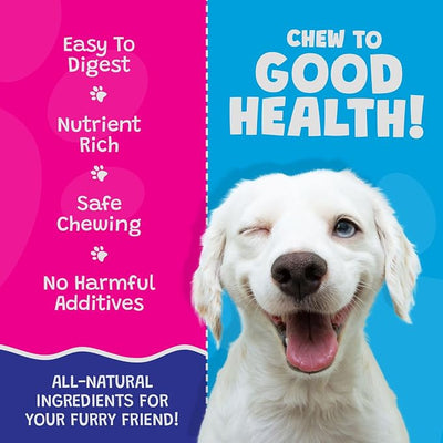 Coconut Pet Chews - Premium, All Natural Coconut Dogs Treats - Healthy Puppy Treats & Vitamin Rich Rawhide Free Puppy Chews - Made in The USA (with Real Chicken)