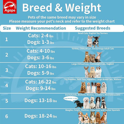 Agape Soft Dog Cone for Small Dogs & Cats, Recovery Collar to Stop Licking | Comfy E Collar Alternative for Puppies, Adjustable Cloth Cone After Surgery, Protective Neck Cone for Kittens, Washable