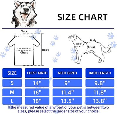Saintrygo 8 Pieces Dog Shirts Pet Printed Clothes with Funny Letters Summer Pet T Shirts Cool Puppy Breathable Dog Outfit Soft Sweatshirt Cats(Classic Pattern,Small)