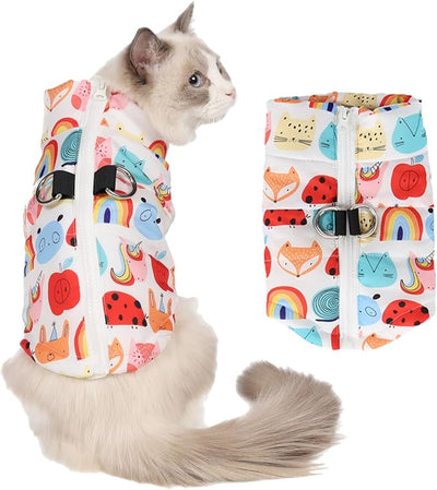 Winter Waterproof Windproof Dog Jacket - Warm Vest Coat for Small & Medium Dogs - Not Suitable for Big Dogs C-1-zoo Medium