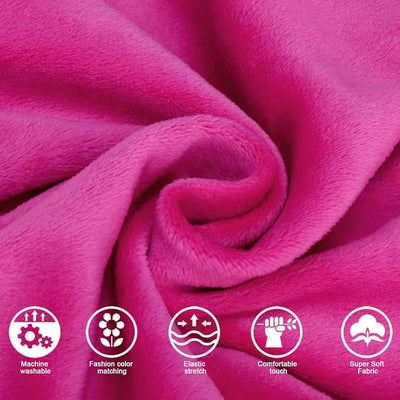 PAWCHIE Dog Hoodie, Premium Dog Sweater for Small Medium and Large Dogs, Tie Dye Pet Cloth with Leash Hole,Puppy Sweatshirt, Pet Outfit, Cat Apparel, Rose Pink S