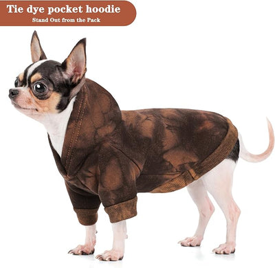 Vibrant Dog Hoodie with Convenient Leash Hole – Stylish and Cozy Sweatshirt for Small, Medium, and Large Dogs, Perfect for Walks, Casual Outings, and Everyday Comfort.Orange XXL