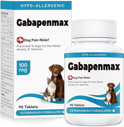 Dogs and Cats Pain Relief Tablets | Joint & Hip Pain Support|Arthritis, Aches and Swelling Keep pup Mobile|100% Veterinarian Formulated,for All Breeds,Ages & Weights, 90 Count
