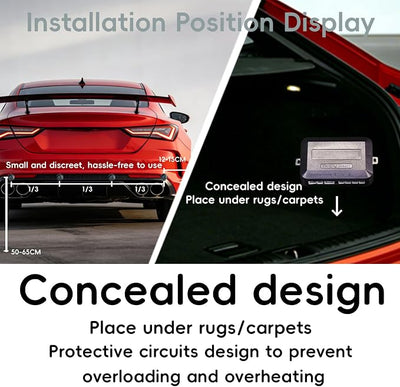 LCD Parking Sensor Kit - Displays Data on Original Screen, Easy Rear Installation, Compatible with CVBS Cameras (Not for AHD), 18 Probe Colors to Match Any Vehicle（Dark Red）