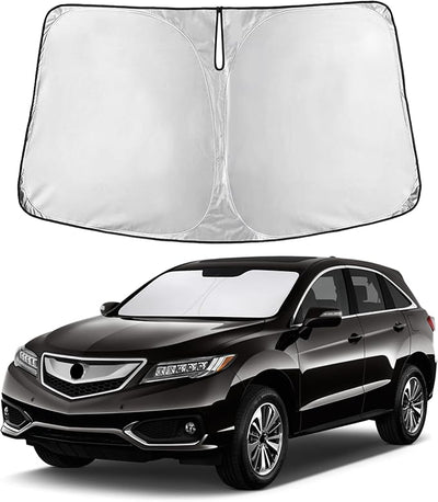 EcoNour Windshield Sunshade Compatible for Acura RDX 2013-2016 2017 2018, Sun Visor for Front Windshield & Window Sun Shade Cover, UV Heat Blocker & Protector, Car Accessories