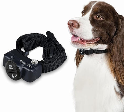 Premier Pet In-Ground Add-A-Dog Collar - Add-On for Premier Pet In-Ground Electric Fence, Adjustable Waterproof Collar for Small, Medium, & Large Dogs, 4 Static Correction Levels, Replaceable Battery