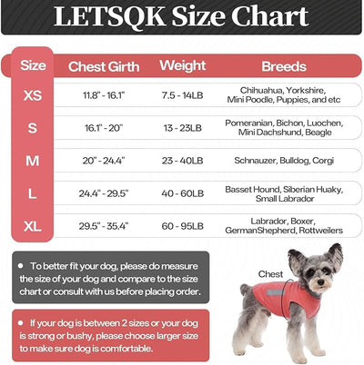 Dog Anxiety Calming Vest, Gentle Compression Anxiety Suit for Dogs, Breathable Dog Calming Wrap for Separation Anxiety, Thunder, Fireworks, Vet Visits, Pink XS