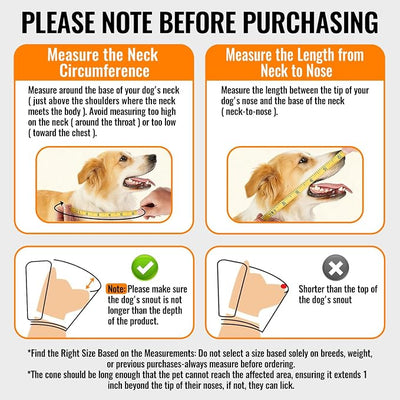 MAXFUT Dog Cone Collar,Soft Cone for Dogs to Stop Licking After Surgery,Non Inflatable Dog Donut Cone (Grey, XL)