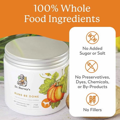 Dr. Harvey's Runs Be Done Anti-Diarrheal Digestive Tract Supplement for Dogs (7 Ounces)