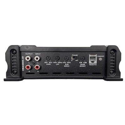 Orion Cobalt CBA4500.1D Monoblock 1-Channel Class D Amplifier for Car Subwoofer, 4500W Max, 1200W RMS, 1/2/4 Ohm Stable, Adjustable Low Pass with Bass Boost, MOSFET Power Supply, Bass Knob Included