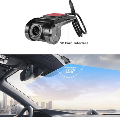 ATOTO AC-44P2 1080P USB DVR On-Dash Camera - Recording Video On Camera End -Compatible with ATOTO A5/ A6/ S8 /X10/V10/ P9 /P10 Series. Not Compatible with F7 & P5 & P8 Series