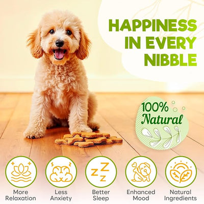 ZENO Hemp Calming Chews for Dogs Anxiety - 150 pcs - Dog Anxiety Relief with Melatonin - Calming Chews for Stress, Travel, Check-up, Barking, or Grooming - Chicken Flavor