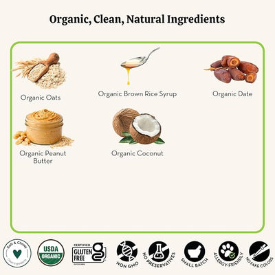 Lord Jameson Coco Crush 6 oz: Organic Soft & Chewy Dog Treats | Natural Puppy & Senior Treats | Easy Chew Hypoallergenic Dog Snacks | Gourmet Healthy Training Treats for Small & Large Dogs