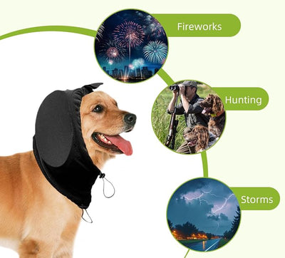 CC & DD Junora Dog Ear Muffs: Noise Cancelling Hearing Protection Headphones