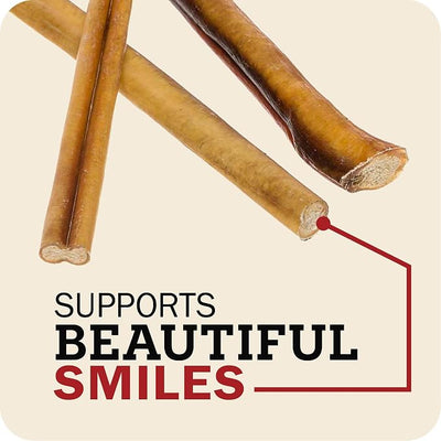 Redbarn Pet Products All Natural 5"-8" Bully Sticks for Small & Large Dogs - Healthy Long Lasting Chews Variety Party Pack - 100% Beef Single Ingredient Low Odor Rawhide Free Dental Treats - 8 oz Bag