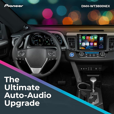 Pioneer DMH-WT3800NEX 9" Capacitive Touchscreen, Floating Display – Wireless & Wired Apple CarPlay & Android Auto, Amazon Alexa, Bluetooth, FLAC, Backup Camera, HD Radio