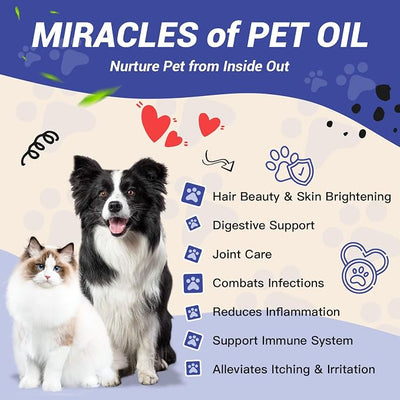 Natural Dog Yeast Infection Treatment - Itchy Skin & Ear Relief, Reduces Inflammation & Irritation, Soothes Allergy Symptoms - Herbal Supplement Drops for Dogs' Healthy Itch Relief (2 Oz)