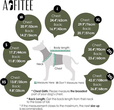 AOFITEE Dog Coat, Warm Dog Jacket with Harness Built in, Waterproof Coats for Small Dogs, Dogs Winter Coat Puffer Jacket with Zipper & Fleece Collar, Pet Snowsuit Sweater for Chihuahua Yorkshire, XS