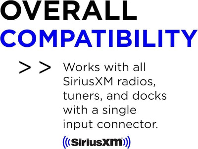 SiriusXM NGVA3 Magnetic Antenna Mount for Your Vehicle, Black