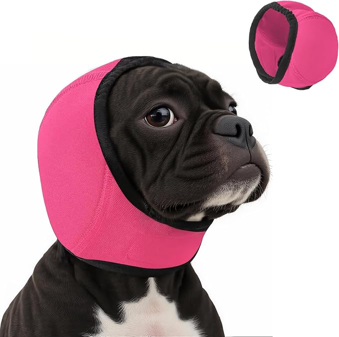 Dog Ear Muffs Noise Protection, Stress-Reducing, Comfortable, Perfect for Thunderstorms, Noise,Vet Visits & Preventing Water