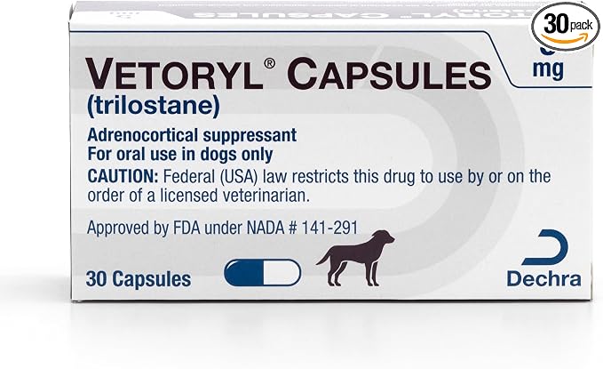 Vetoryl® Capsules (trilostane), 5-mg, 30 Capsules