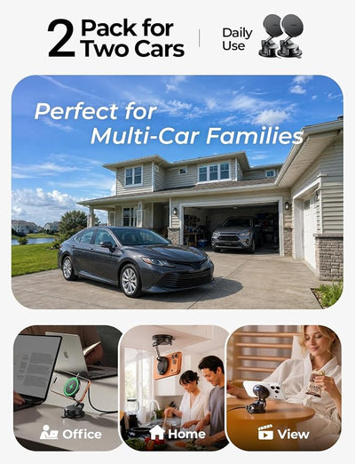 LISEN 15W Magsafe Wireless Car Mount Charger