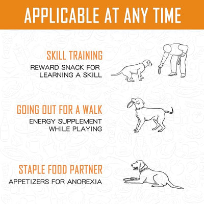 PAWUP Chicken Sweet Potato Dog Treats, Double Sweet Potato Chews with Taurine, Healthy Pet Snacks for Small Medium Large Dogs, 12.5 oz (Pack of 2)
