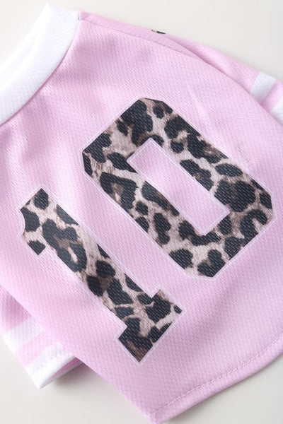 Pet Dog Jersey, Summer Cooling Mesh Fabric, Soccer Sportswear, Lightweight Football Casual Clothes for Small Medium Large Dogs, Pink, XX-Large