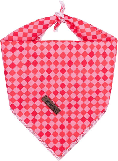 Lionheart glory Cute Dog Bandana - Dog Kerchief 1 Pack Washable Soft Dogs Scarf, Square Adjustable Girl or Boy Pet Bandanas for Small Dogs Puppy