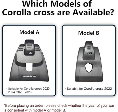 4K Dash Cam Custom fit for Toyota Corolla cross & Corolla cross Hybrid 2022 (Model B), LE L XLE, Integrated OEM Look, 2160P UHD Video, Built-in WiFi & APP, Loop Recording,Easy to Install,GPS,64GB Card