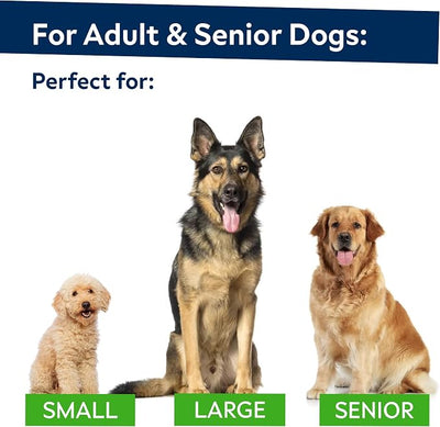 Advanced (Hemp+Glucosamine) Joint Treats for Dogs - Hip & Joint Supplement w/Chondroitin, Omega-3, MSM - Hemp Chews for Dogs Hip & Joint Pain Relief - Hip & Joint Care - Lamb Flavor - 120Ct