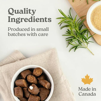 Presidio Earthly Pill Buddy Naturals - Beef Recipe Pill Hiding Treats for Dogs - Make A Perfect Pill Concealing Pocket Or Pouch for Any Size Medication - 90 Servings