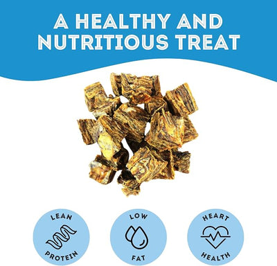The Granville Island Pet Treatery Dehydrated Cod Skin for Dogs & Cats (2.5 oz, Pack of 1) - Dehydrated Single Ingredient Dog Treats - Natural Dog Treats, Grain Free