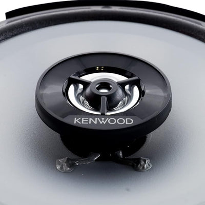 Kenwood KFC-1666S Car Stereo Speaker 6-1/2" 2-Way Speakers with Powerful Sound and Easy Installation - Elevate Your Car Audio