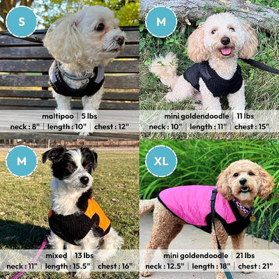 Gooby - Fashion Vest, Small Dog Sweater Bomber Jacket Coat with Stretchable Chest, Black, Small
