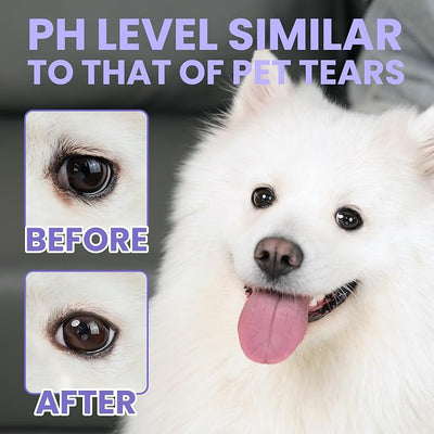 Refreshing Moisturizing Eye Drops 150ml/5 fl.oz for Dogs, Cats, and Livestock Fast-Acting Hydration