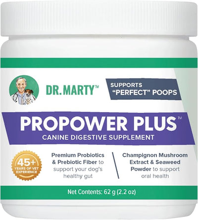 Dr. Marty ProPower Plus Gut Health Supplement Powdered Formula 2.2 Oz Jar
