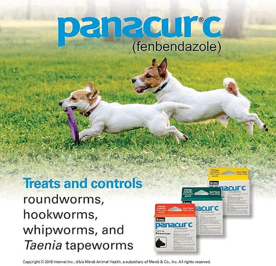 Panacur C - up to 10 lbs - 1 gm