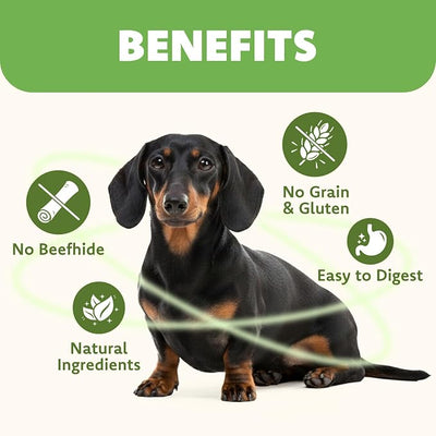 MON2SUN Dog Treats, 4.5-4.7 Inch Chicken Wrapped Codfish Sticks, Soft Chewy Training Treats for Small Dogs, Low-Fat Rawhide-Free Chews, 14.11 oz (40 Count)
