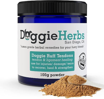 Advanced Ligament & Tendon Support- CCL, ACL & Cruciate Injury Recovery, Strain & Mobility Formula- TCM Doctor Formulated Powder with Teasel, Drynaria & Eucommia for Soft Tissue Strength