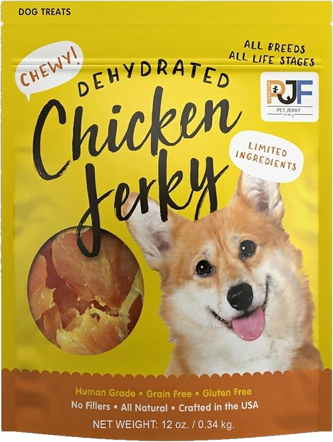 Chicken Whole Muscle 12 oz. Dog Jerky Treat | Human Grade | High Protein