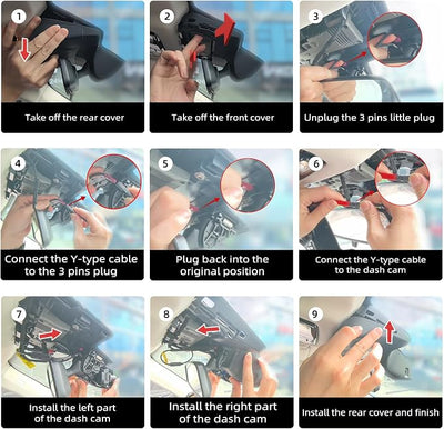 4K Dash Cam for BMW X3 2025-2026 M50 30M50 30 Xdrive Sports, Integrated OEM Look,UHD 2160P Video, WiFi & APP,Loop Recording, G-Sensor,Easy Install,64GB Card
