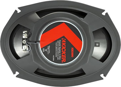 KICKER 51KSC6904 KS-Series 6x9 Coaxial Speakers with 1" tweeters, 4-Ohm, Pair