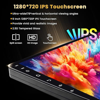 8 Core 4+64GB for Hyundai Elantra 2014-2016 Android 15 Car Stereo Wireless Apple Carplay, 9 Inch IPS Touchscreen Car Radio 59UI GPS Navigation WiFi 32EQ DSP Backup Camrea