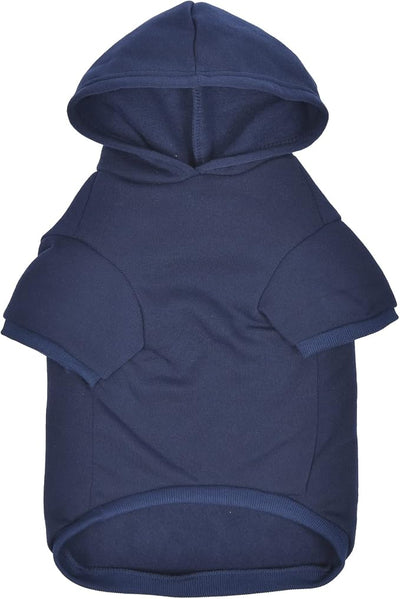 Star Wars for Pets The Mandalorian The Child Grogu Dog Hoodie with Leash Attachment Hole - Pet Outerwear for Dogs - Officially Licensed Dog Apparel & Accessories, Navy, Size Small