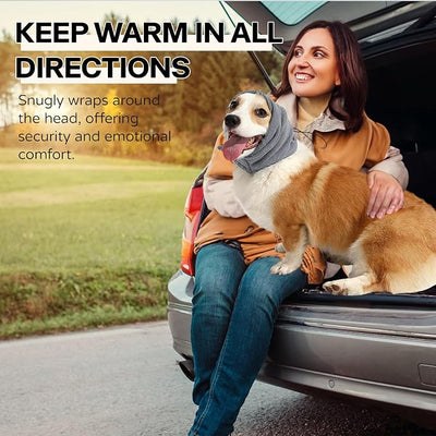 Dog Head Ear Warp Relief Ear Muffs Noise Protection
