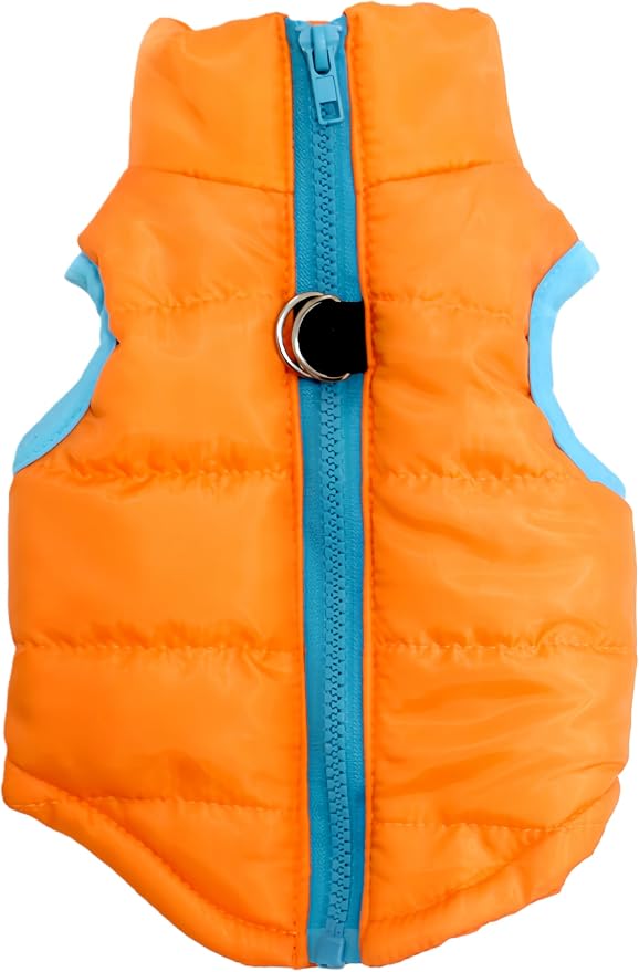 Winter Waterproof Windproof Vest Coat for Small Medium Dogs - Warm Jacket for Cold Weather (Not Suitable for Big Dogs) X-Pink XL